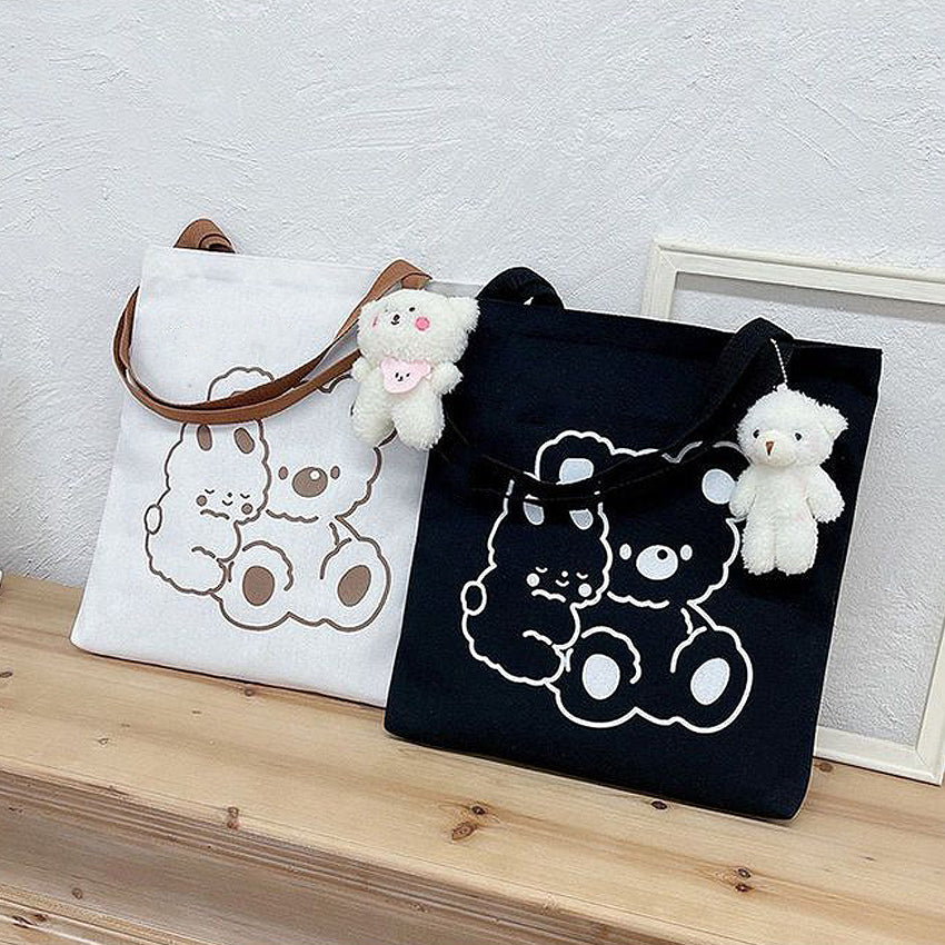 Codebear Canva Shoulder Bag