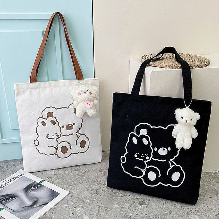 Codebear Canva Shoulder Bag