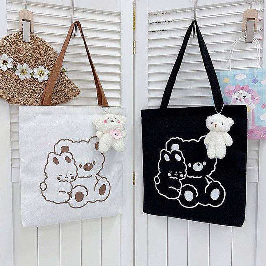 Codebear Canva Shoulder Bag