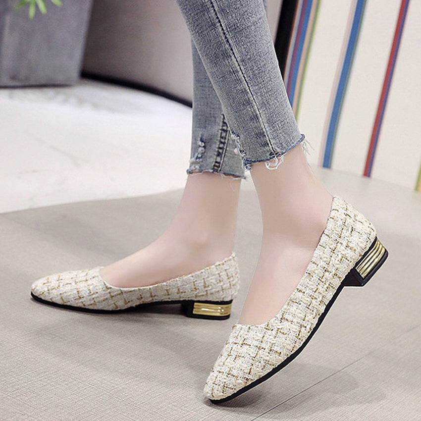 Embroider Flat Shoe