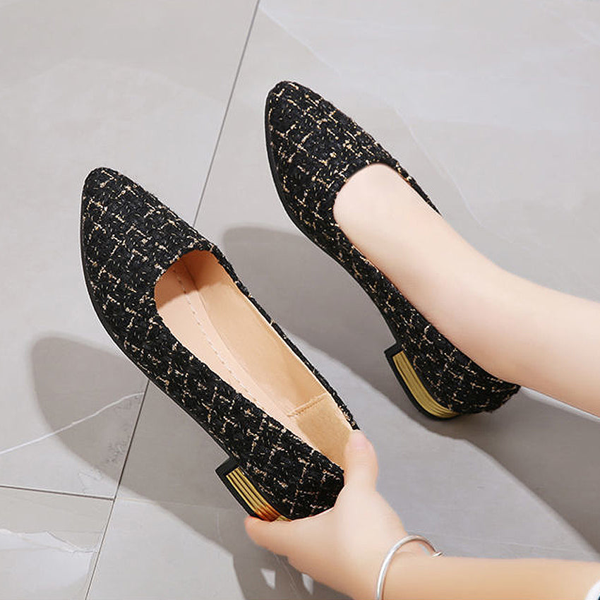 Embroider Flat Shoe