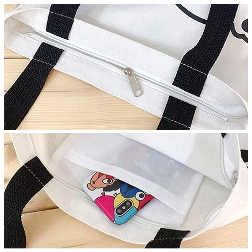 Codebear Canva Shoulder Bag