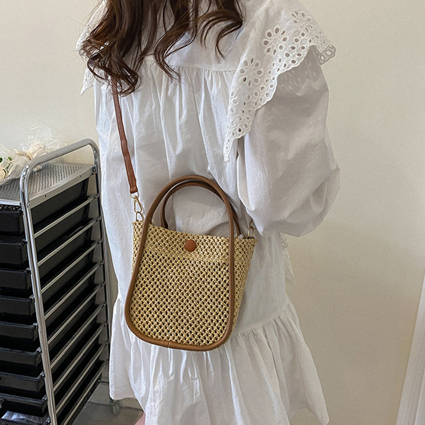 Grinleer Woven Sling Bag