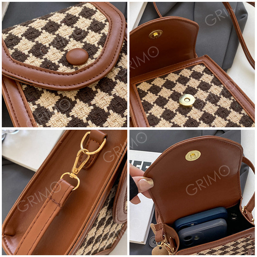 Sqaffie Quilted Sling Bag