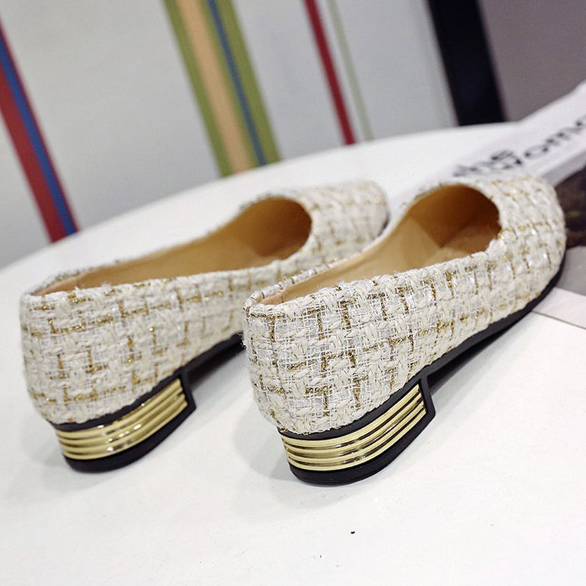 Embroider Flat Shoe
