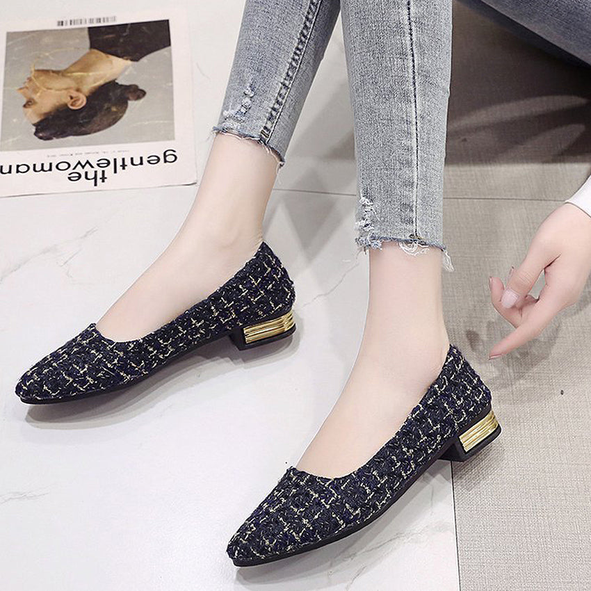 Embroider Flat Shoe