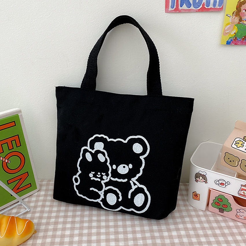 Codebear Canva Shoulder Bag