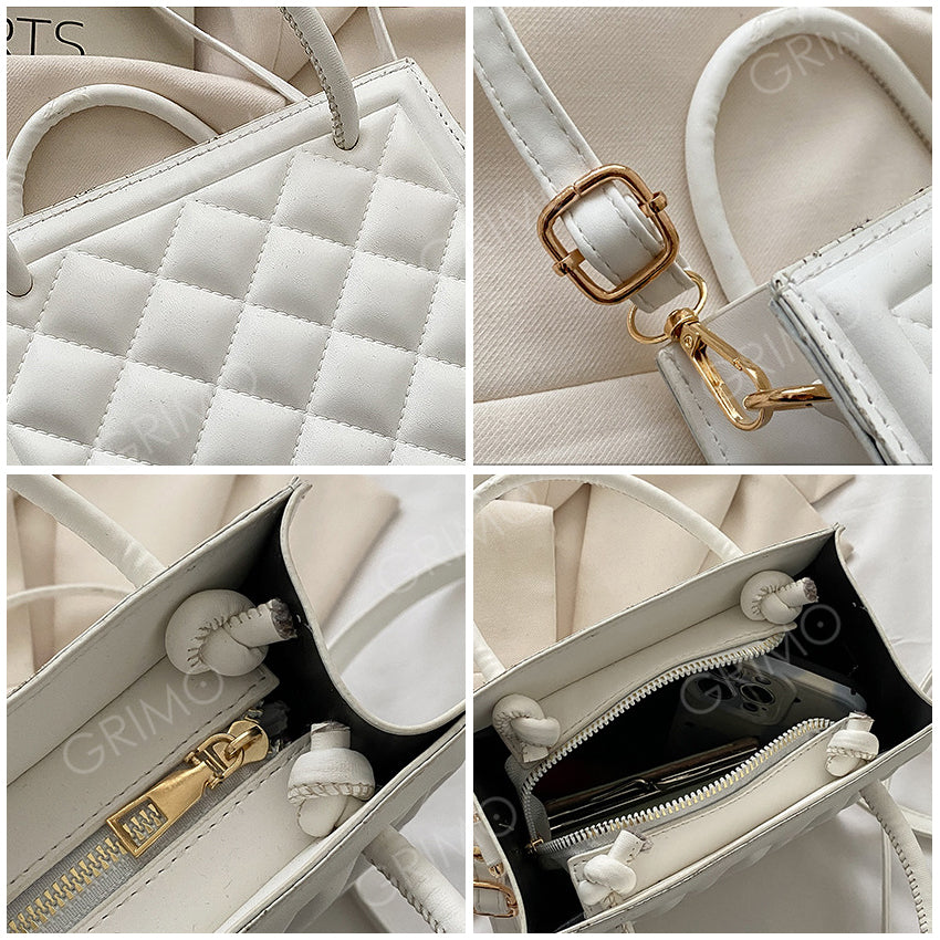 Zachare Grid Sling Bag