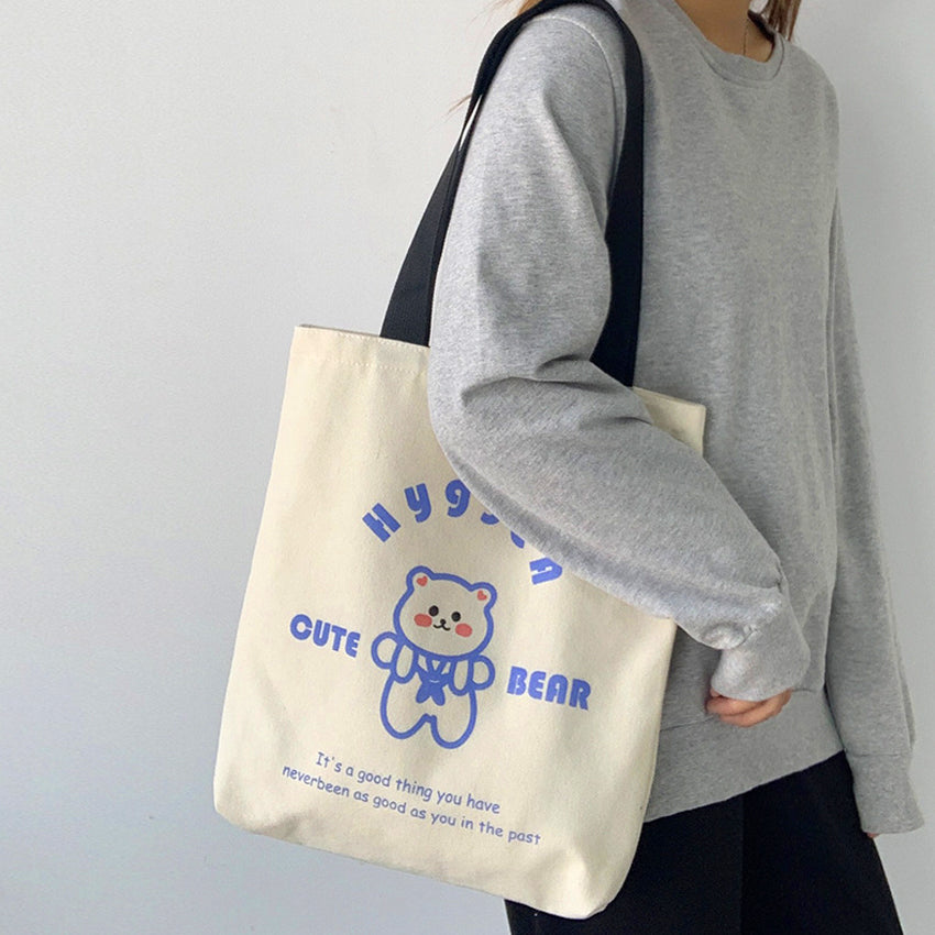 Codebear Canva Shoulder Bag