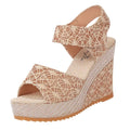 Lace Wedge High heel