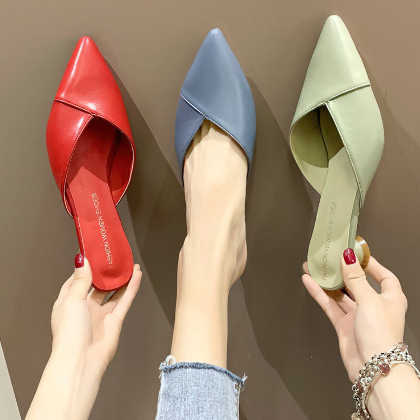 Minency Flared Heel