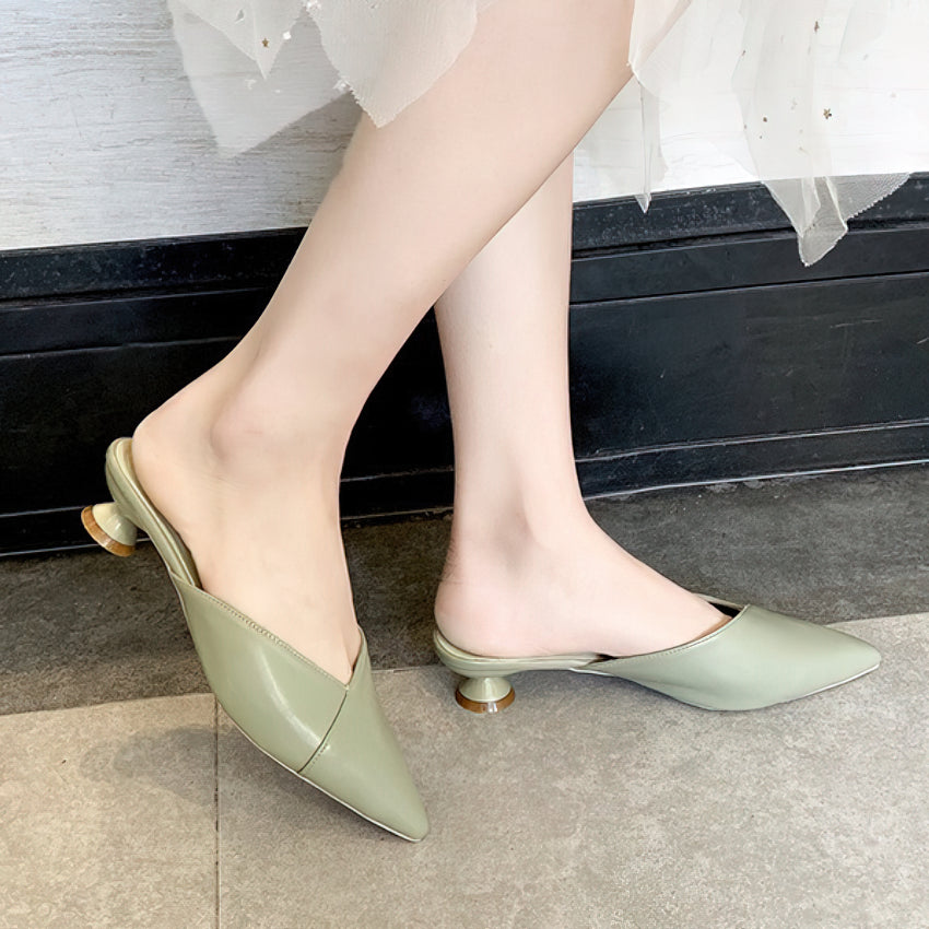 Minency Flared Heel