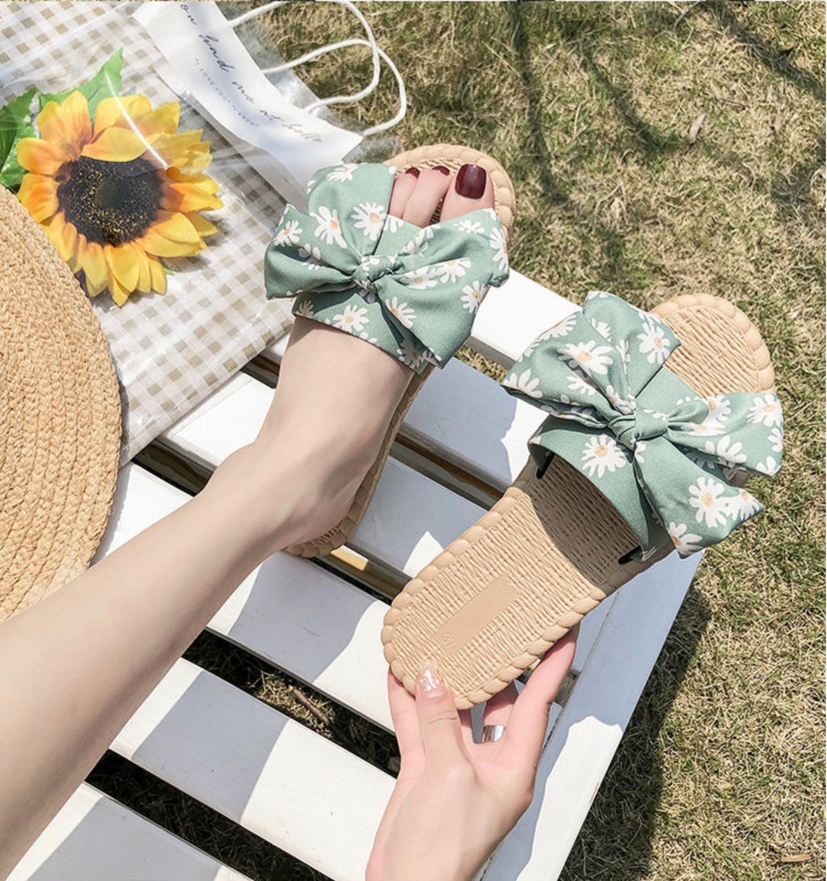 Margherita Ribbon Sandal
